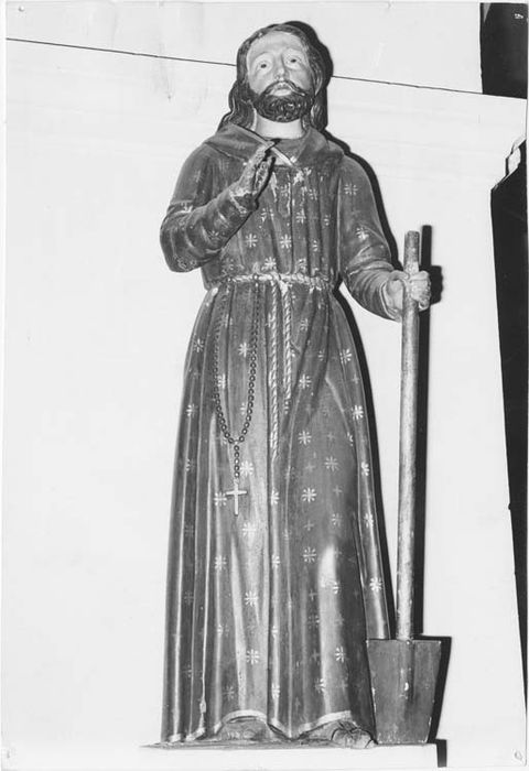 Statue : Saint Fiacre