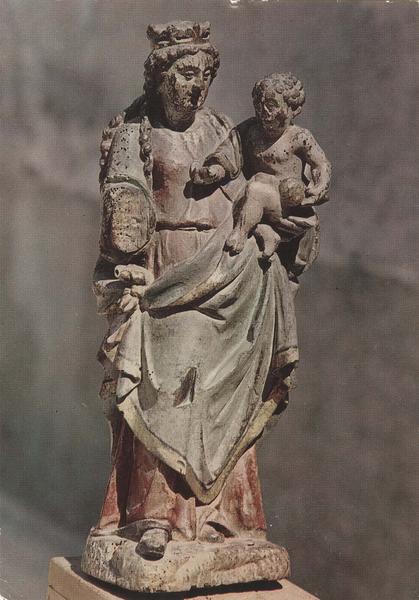 statue : Vierge à l'Enfant dite Notre-Dame-des-Anges - © Ministère de la Culture (France), Médiathèque du patrimoine et de la photographie (objets mobiliers), tous droits réservés