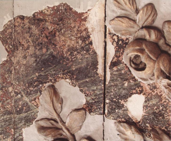 détail de l'autel en cours de restauration - © Ministère de la Culture (France), Médiathèque du patrimoine et de la photographie (objets mobiliers), tous droits réservés