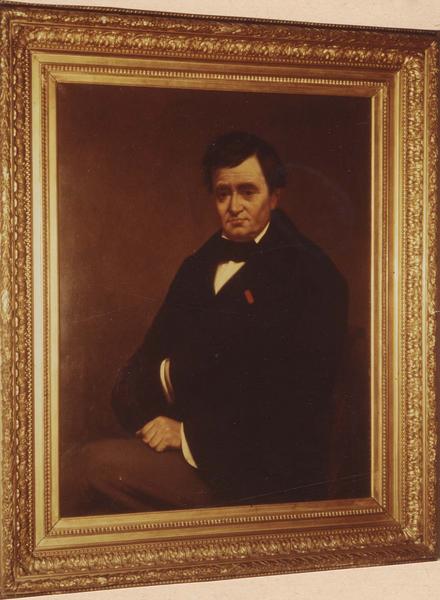 tableau, cadre : portrait de Louis Georges Mulot - © Ministère de la Culture (France), Médiathèque du patrimoine et de la photographie, diffusion RMN-GP
