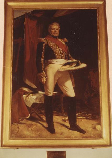 tableau, cadre : portrait en pied du maréchal Maison - © Ministère de la Culture (France), Médiathèque du patrimoine et de la photographie, diffusion RMN-GP