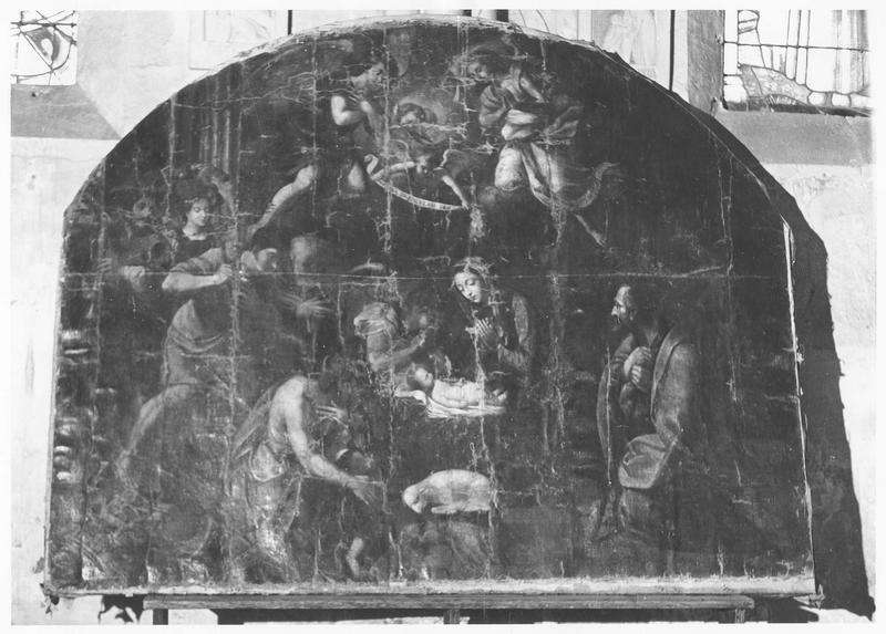 tableau : Adoration des bergers (l') - © Ministère de la Culture (France), Médiathèque du patrimoine et de la photographie (objets mobiliers), tous droits réservés