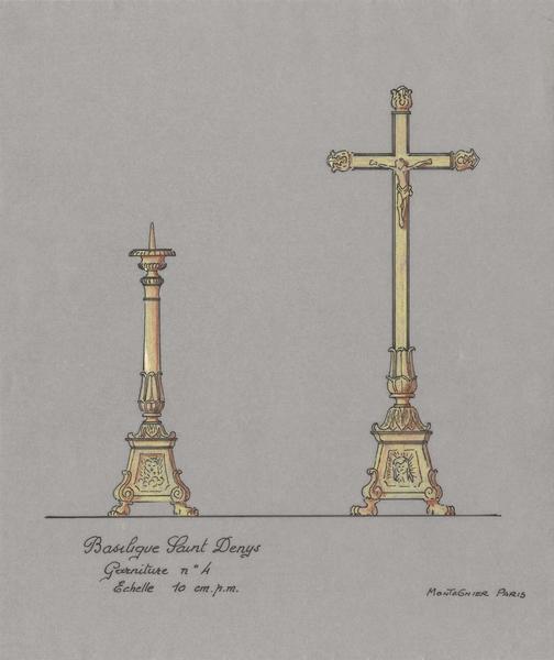 croix d'autel, chandeliers d'autel (6) - © Ministère de la Culture (France), Médiathèque du patrimoine et de la photographie, diffusion RMN-GP