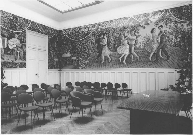 peintures monumentales : ensemble de 4 grandes compositions du décor de la salle des Mariages, vue partielle - © Ministère de la Culture (France), Médiathèque du patrimoine et de la photographie (objets mobiliers), tous droits réservés