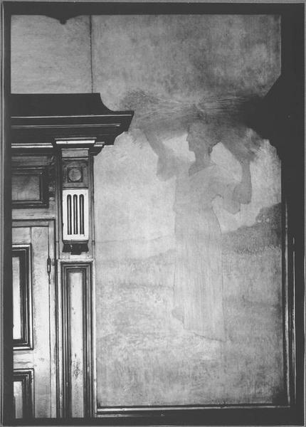 peinture monumentale : la moisson, l'Eté, vue générale