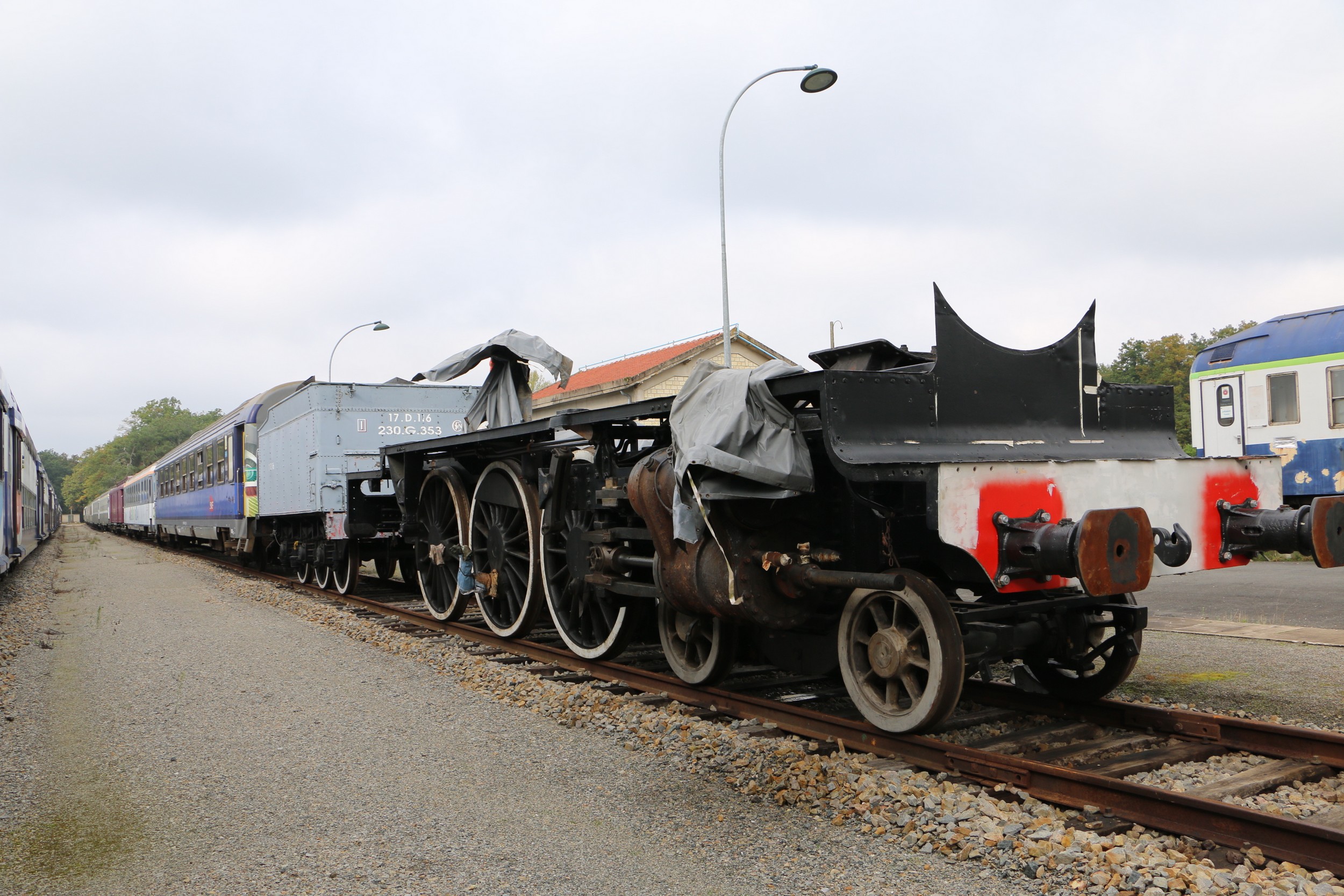 chaudière de la locomotive à vapeur, à tender séparé, à voie normale, 230 G 353 - © Ministère de la Culture (France), Médiathèque du patrimoine et de la photographie (objets mobiliers), tous droits réservés