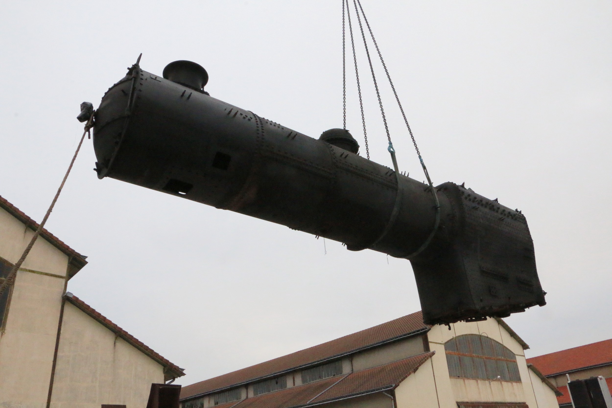 chaudière de la locomotive à vapeur, à tender séparé, à voie normale, 230 G 359