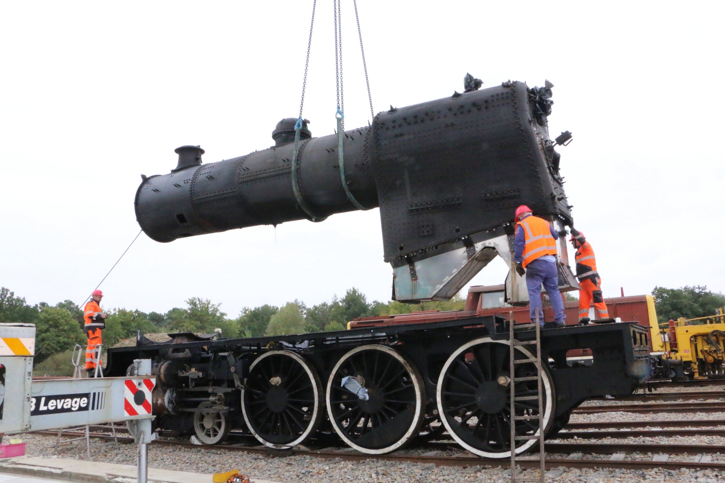 chaudière de la locomotive à vapeur, à tender séparé, à voie normale, 230 G 363