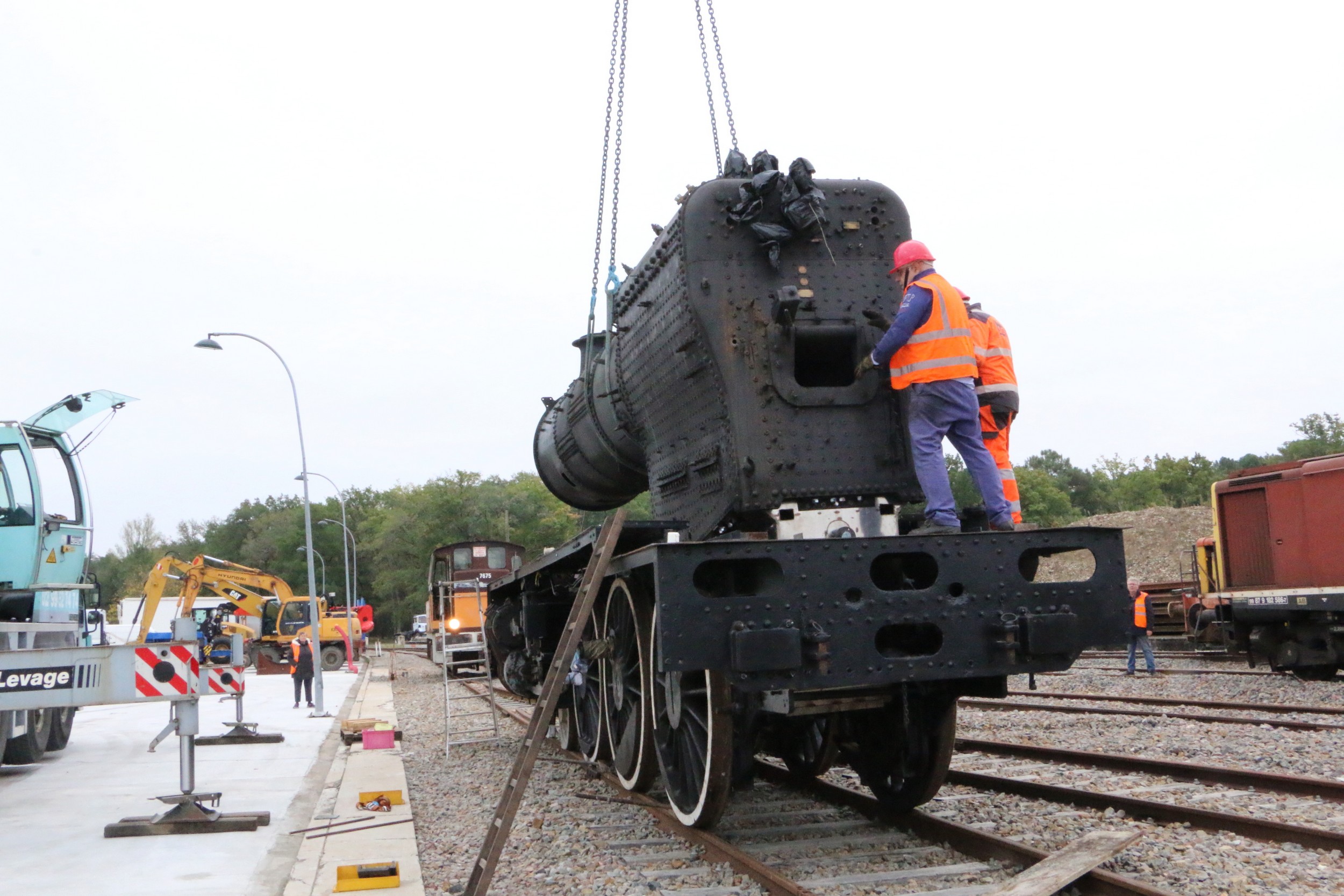 chaudière de la locomotive à vapeur, à tender séparé, à voie normale, 230 G 364