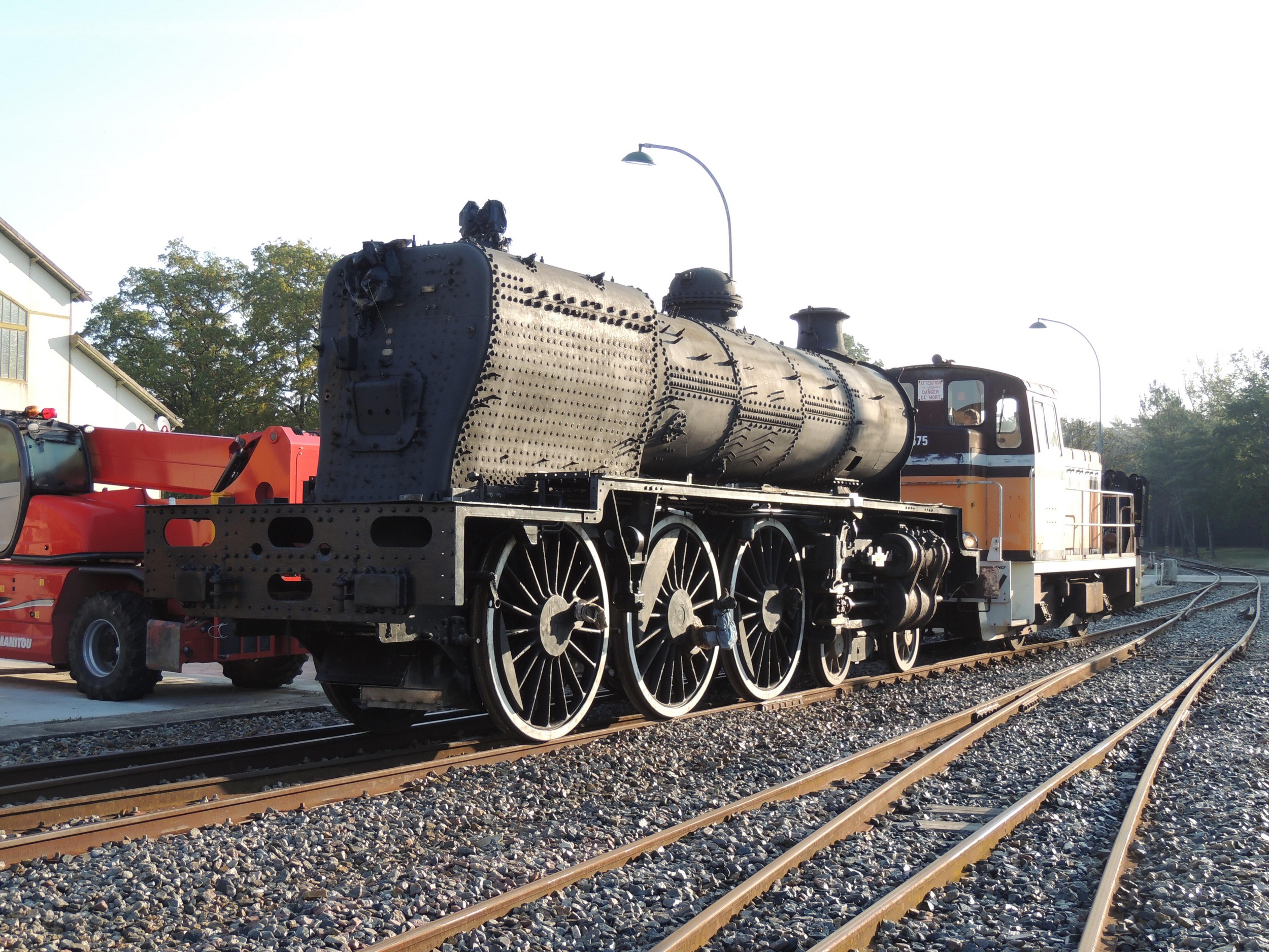 chaudière de la locomotive à vapeur, à tender séparé, à voie normale, 230 G 365