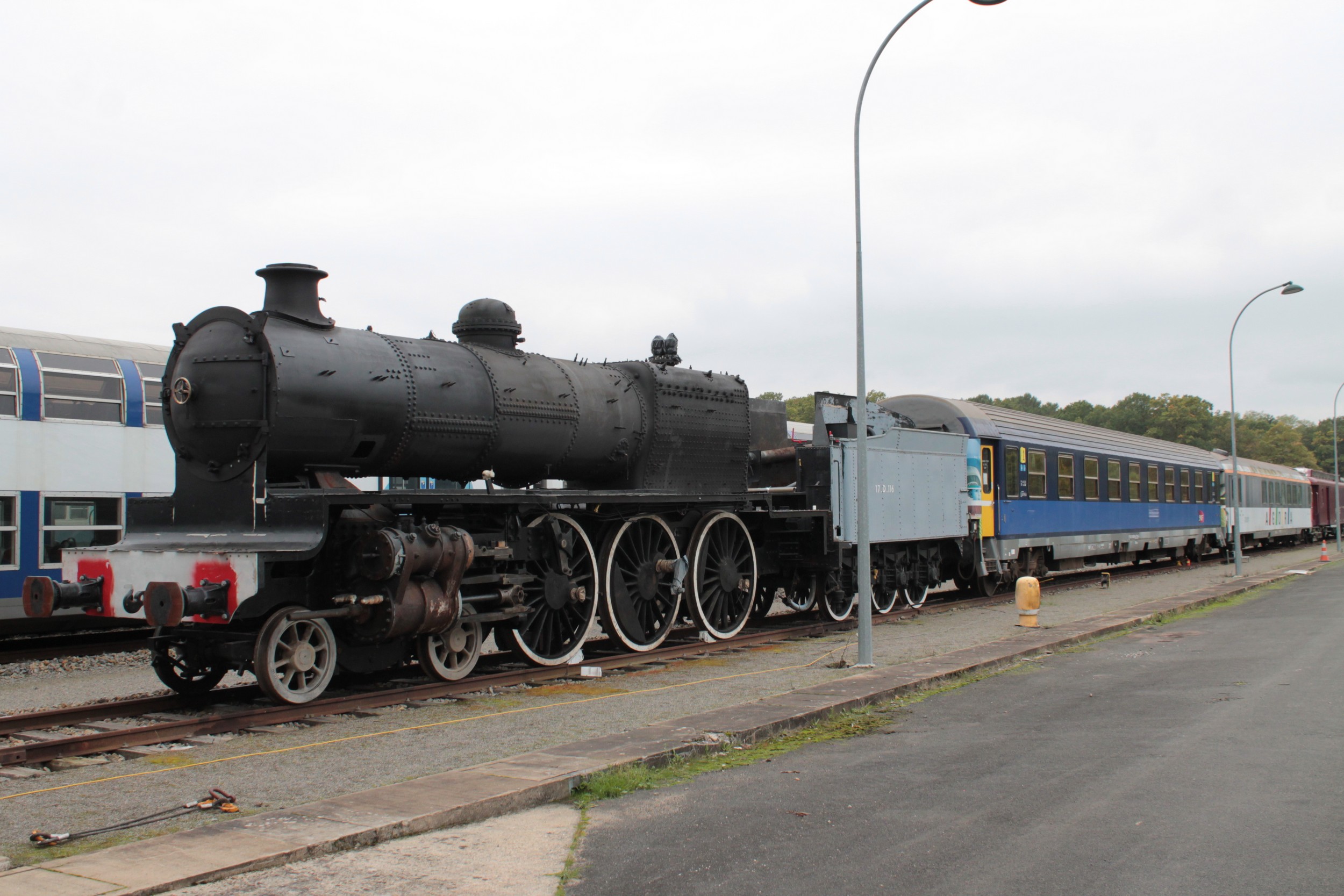 chaudière de la locomotive à vapeur, à tender séparé, à voie normale, 230 G 367