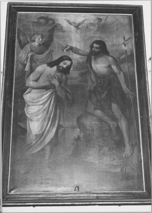 tableau : le Baptême du Christ - © Ministère de la Culture (France), Médiathèque du patrimoine et de la photographie, Tous droits réservés