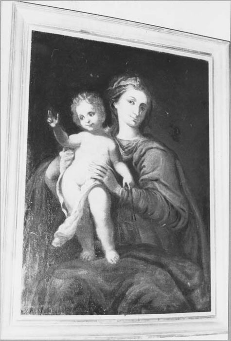 tableau : Vierge enfant sur les genoux de sainte Anne (La)