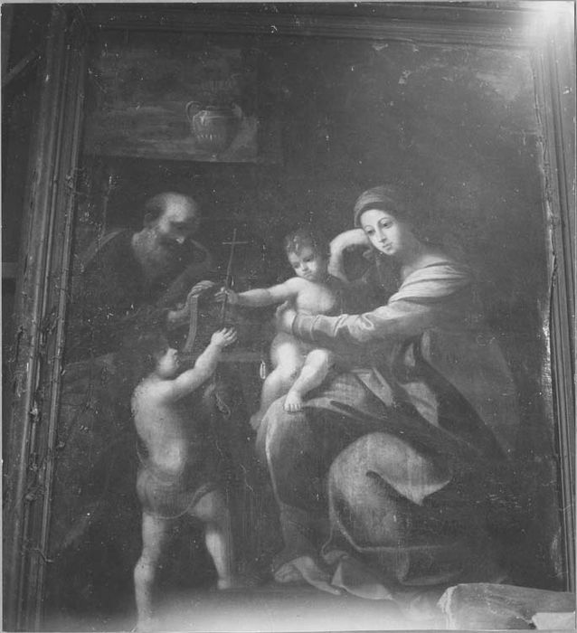 Tableau : la Sainte Famille