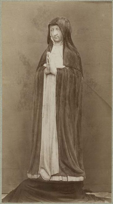 statue : Marie de Bourbon, fille de Pierre Ier, duc de Bourbon, prieure du monastère Saint-Louis de Poissy - © Ministère de la Culture (France), Médiathèque du patrimoine et de la photographie, diffusion GrandPalaisRmn Photo