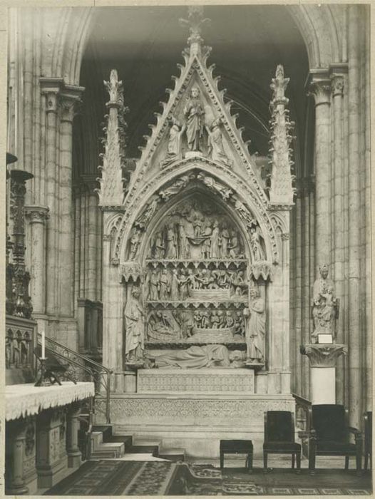 tombeau de Dagobert Ier, roi de France, fondateur de l'abbaye de Saint-Denis