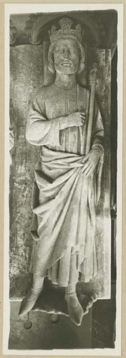 statue (gisant) : Charles Martel, maire de palais de France