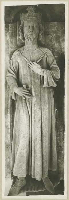 statue (gisant) : Louis VI le Gros, roi de France