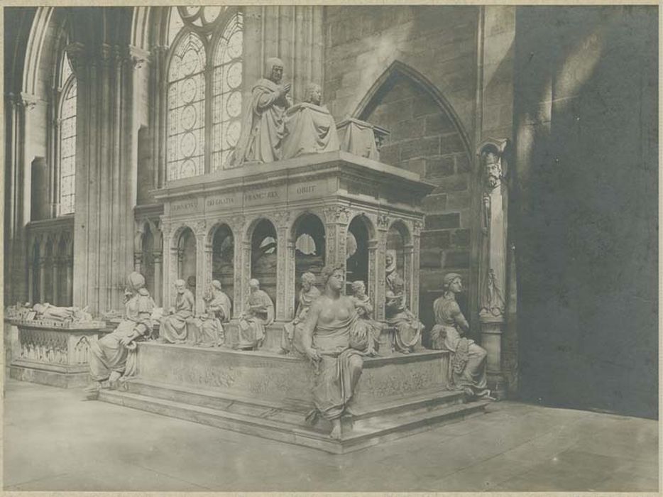 tombeau de Louis XII roi de France et Anne de Bretagne son épouse, 