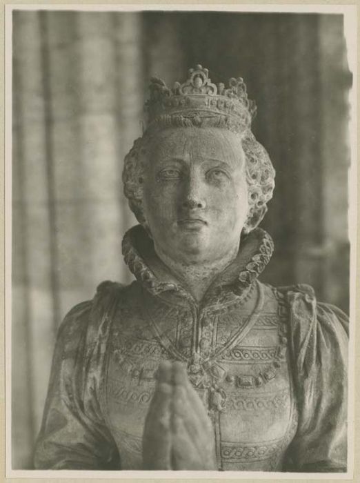 statue (gisant) : Marie de Bourbon, fille de Charles de Bourbon, comte de Vendôme