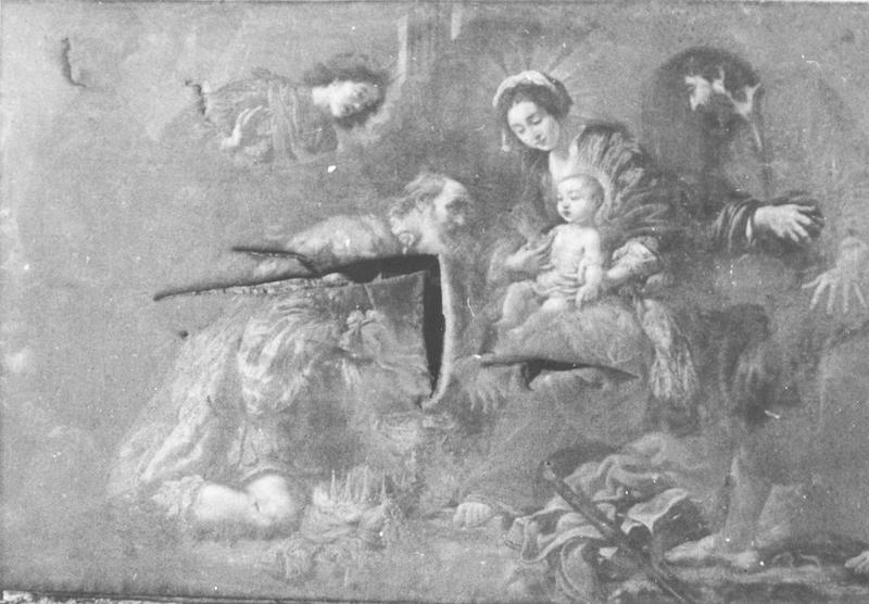 tableau : Adoration des mages (l'), vue générale