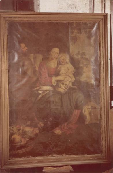 tableau, cadre : Sainte Famille (la), vue générale - © Ministère de la Culture (France), Médiathèque du patrimoine et de la photographie (objets mobiliers), tous droits réservés