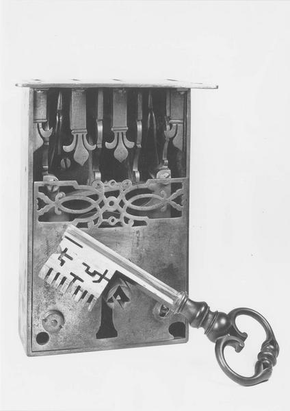 clef, serrure, vue générale - © Ministère de la Culture (France), Médiathèque du patrimoine et de la photographie (objets mobiliers), tous droits réservés