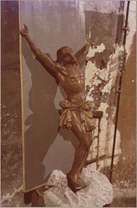 statue : Christ en croix - © Ministère de la Culture (France), Médiathèque du patrimoine et de la photographie, Tous droits réservés