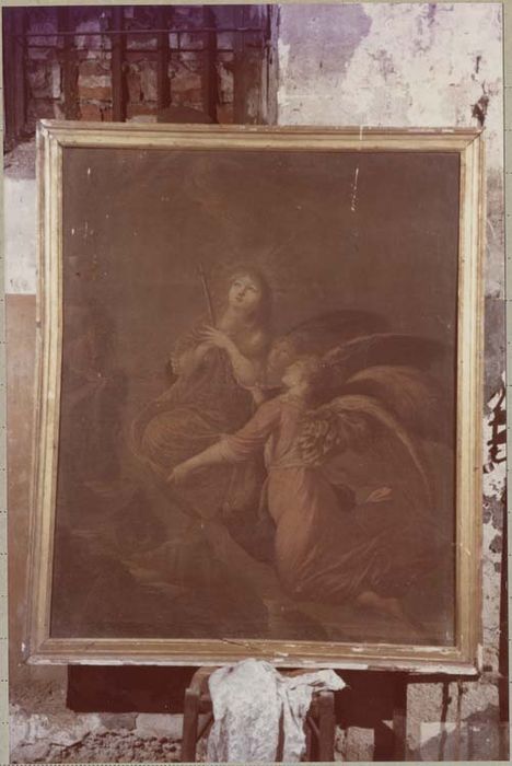 tableau : le Ravissement de sainte Madeleine