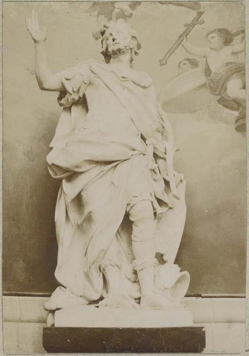 statue (grandeur nature) : Saint Maurice martyr