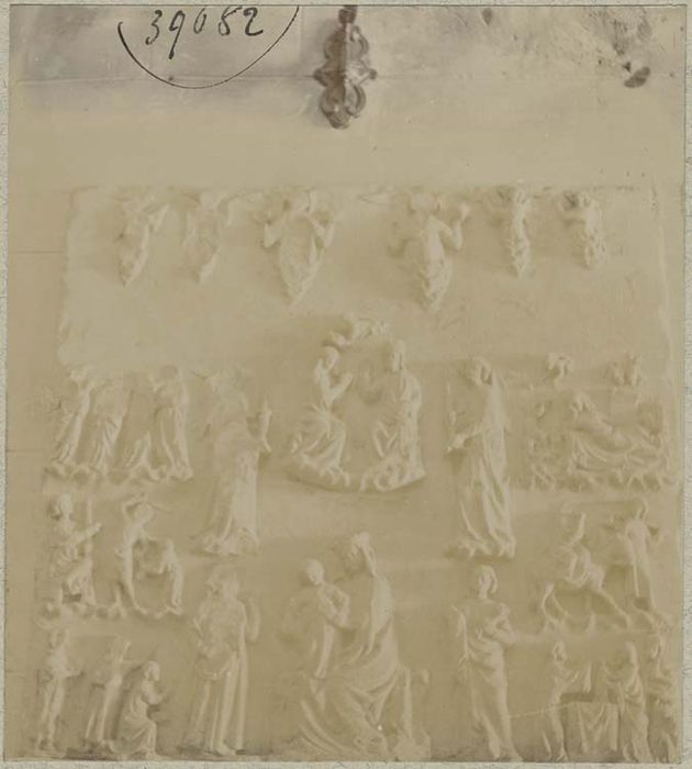 bas-relief : scènes de la vie de la Vierge