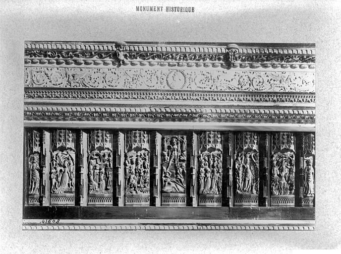 Retable, bas-reliefs (9)