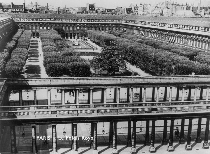 Les jardins du Palais-Royal