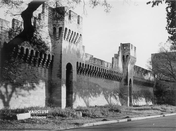 Palais des Papes : façade