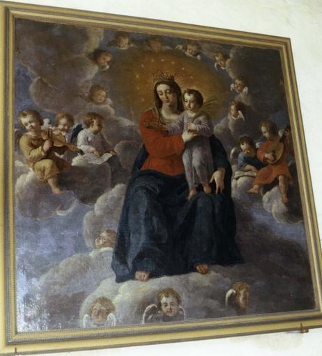 tableau : Vierge à l'Enfant, huile sur toile - © Ministère de la Culture (France), Médiathèque du patrimoine et de la photographie (objets mobiliers), tous droits réservés