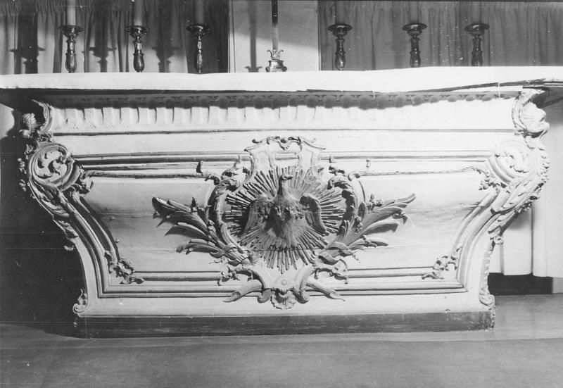 autel, retable, tableau (maître-autel), détail
