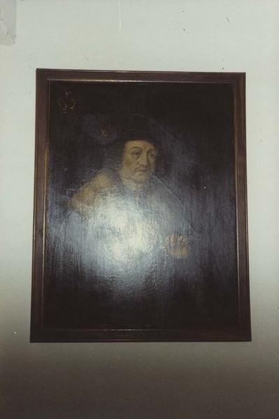 tableau : portrait d'homme, vue générale