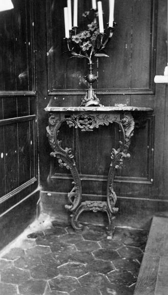 console, vue générale