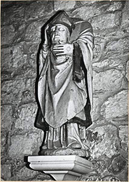 statue : saint-Denis, vue générale
