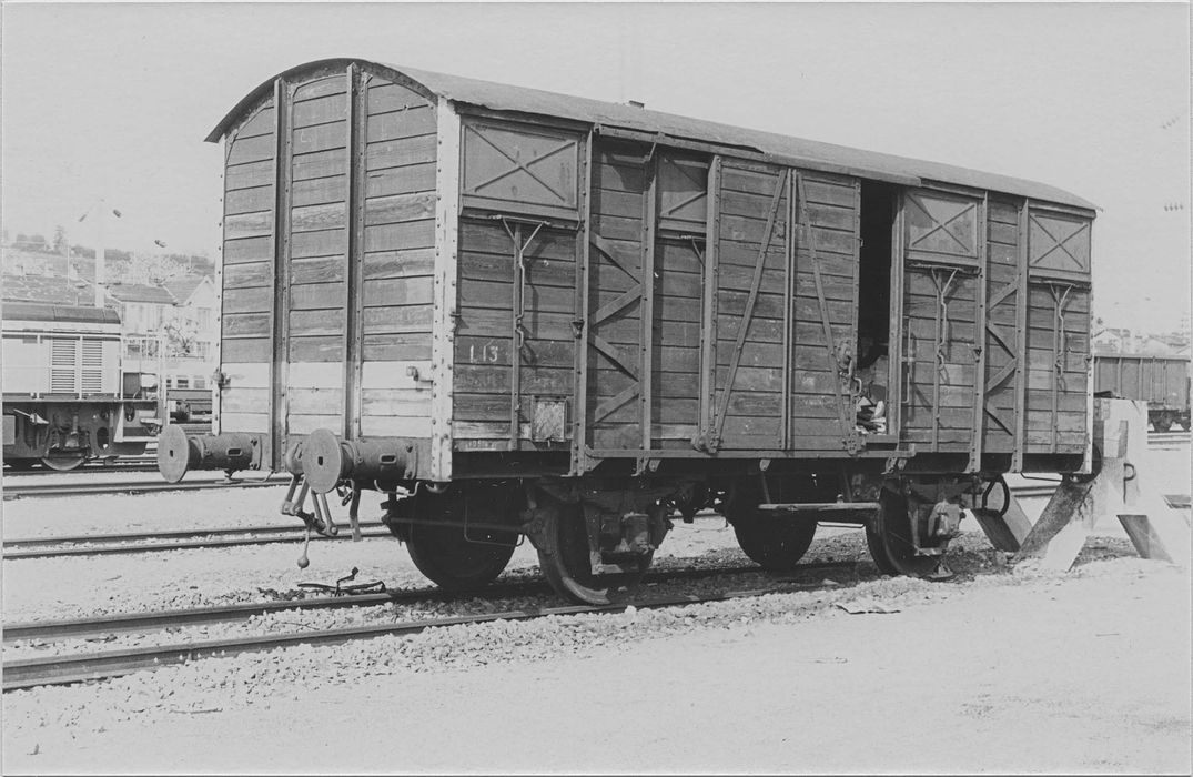 wagon couvert de type Etat II  - © Ministère de la Culture (France), Médiathèque du patrimoine et de la photographie, diffusion RMN-GP