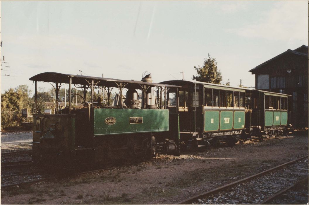 locomotive à vapeur, à voie métrique 030 T n° 60