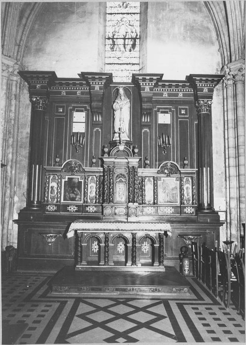 retable de l’autel de la Vierge - © Ministère de la Culture (France), Médiathèque du patrimoine et de la photographie, diffusion RMN-GP