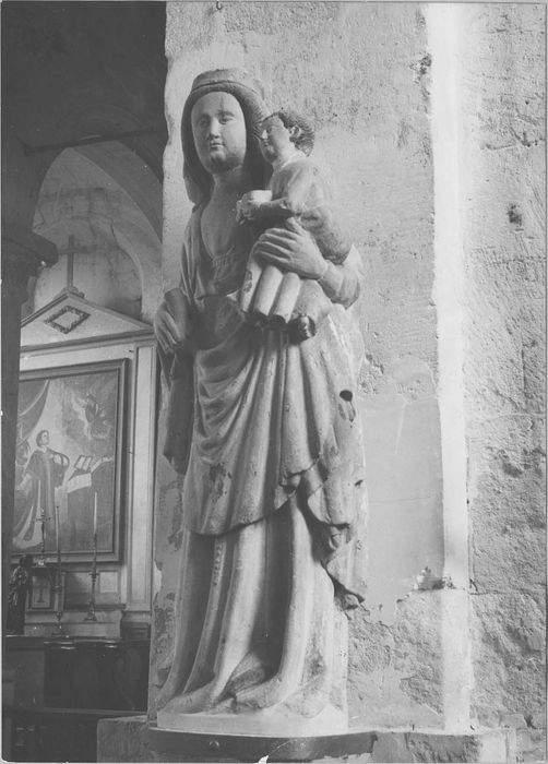 statue : Vierge à l'Enfant - © Ministère de la Culture (France), Médiathèque du patrimoine et de la photographie, diffusion RMN-GP