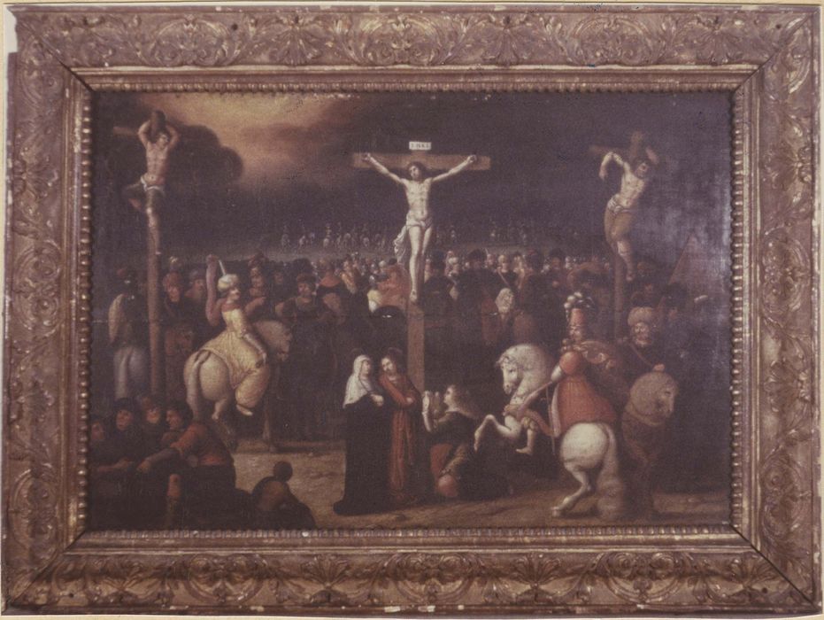 tableau, cadre : la Crucifixion - © Ministère de la Culture (France), Médiathèque du patrimoine et de la photographie, diffusion RMN-GP