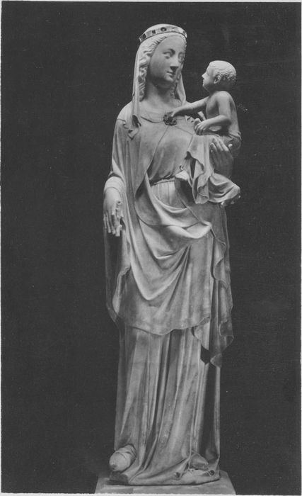 statue : Vierge à l'Enfant dite Notre-Dame la Blanche