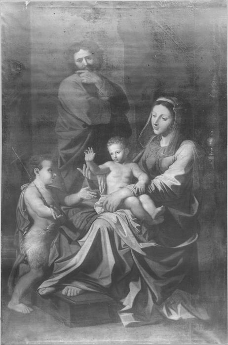 tableau : la Sainte Famille - © Ministère de la Culture (France), Médiathèque du patrimoine et de la photographie, diffusion RMN-GP