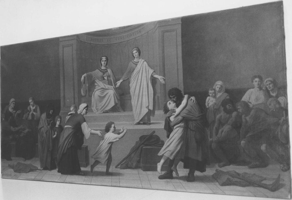 tableau : la Justice - © Ministère de la Culture (France), Médiathèque du patrimoine et de la photographie, diffusion RMN-GP