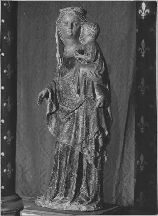 statue : Vierge à l'Enfant - © Ministère de la Culture (France), Médiathèque du patrimoine et de la photographie, diffusion RMN-GP