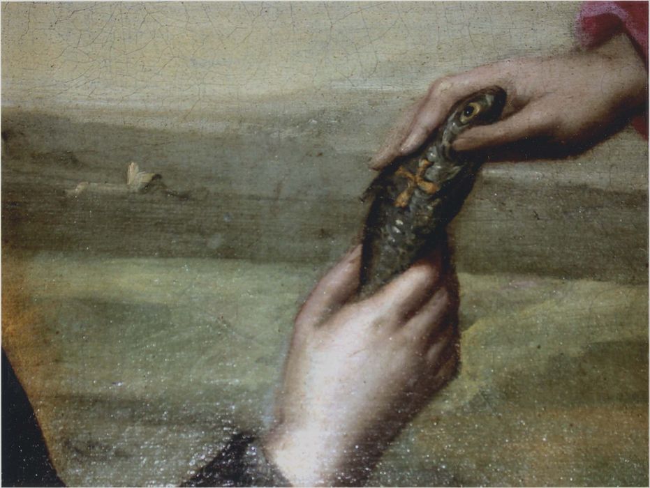 tableau : la vocation carmélitaire ou Les truites mystiques, détail - © Ministère de la Culture (France), Médiathèque du patrimoine et de la photographie, diffusion RMN-GP