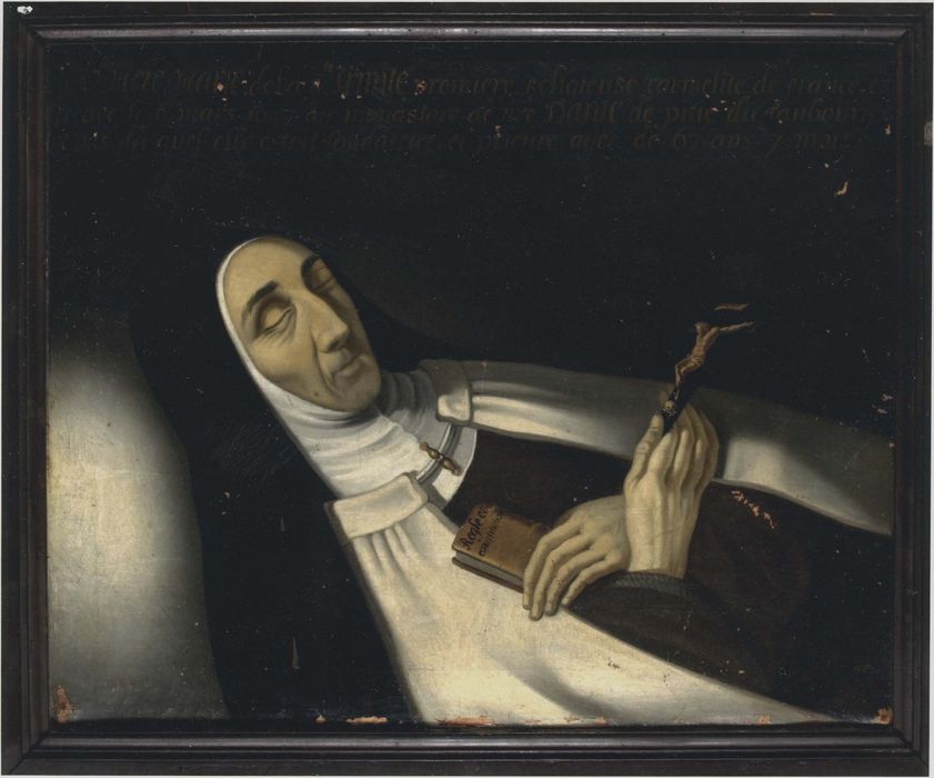 tableau : Portrait mortuaire de Mère Marie de la Trinité d'Hannivel - © Ministère de la Culture (France), Médiathèque du patrimoine et de la photographie, diffusion RMN-GP